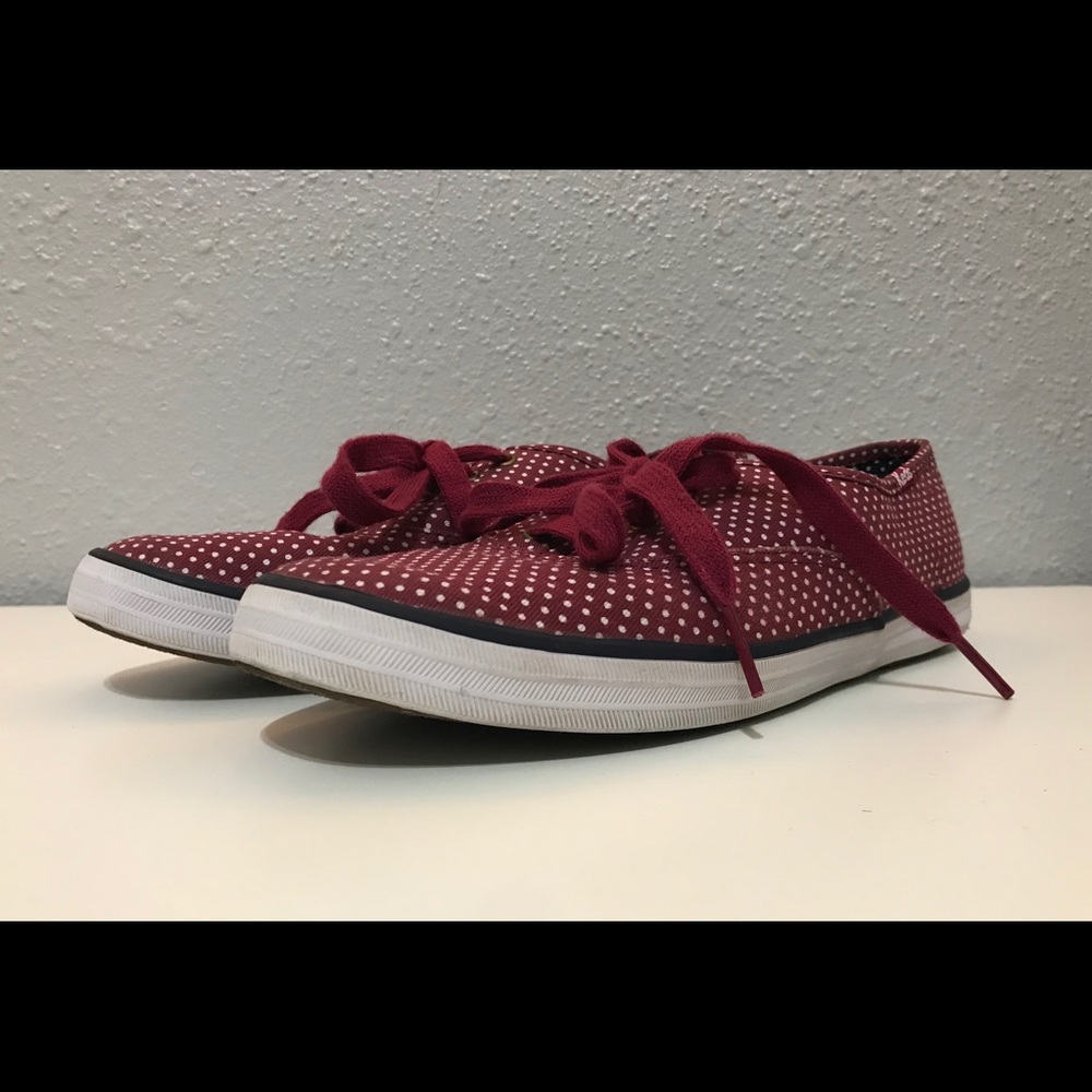 Keds Shoes | 6, Red with White Polka Dots